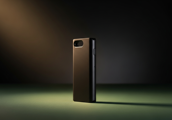 Matte black metallic pocket device — Mile High Glass Pipes