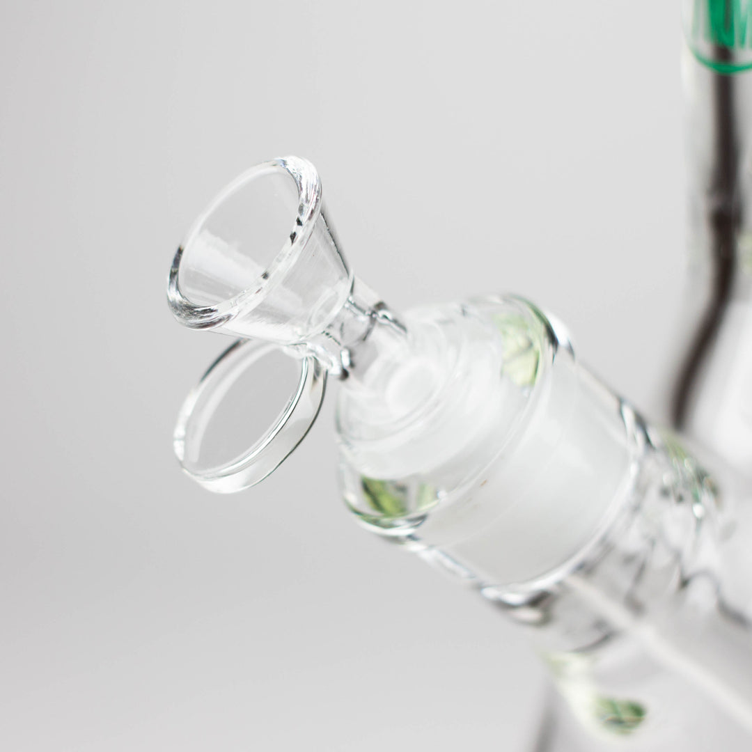 Fortune 14" 7mm Beaker Glass Water Pipes_2