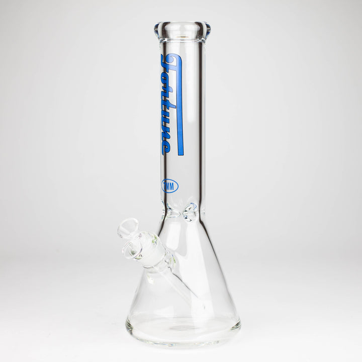 Fortune 14" 7mm Beaker Glass Water Pipes_5