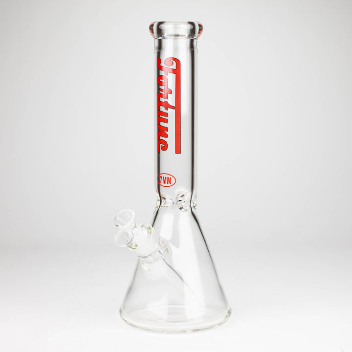 Fortune 14" 7mm Beaker Glass Water Pipes_7