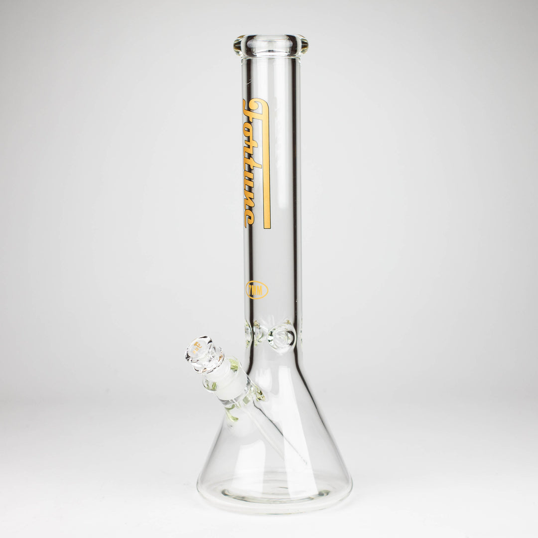 Fortune 16" 7mm Beaker Glass Water Pipes_8