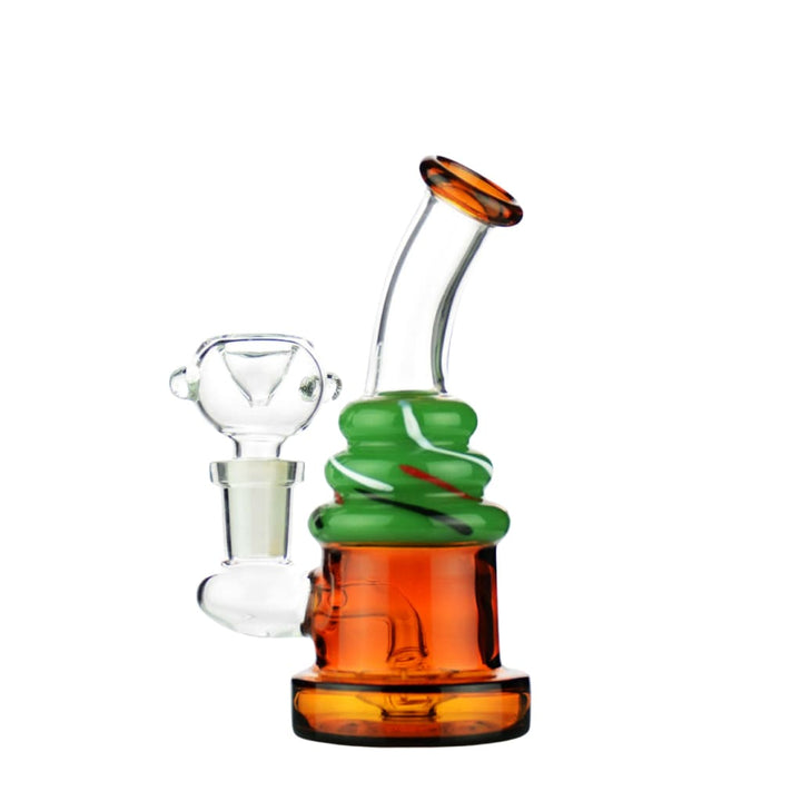 5’ Birthday Cake Water Pipe Bong With 14mm Male Bowl