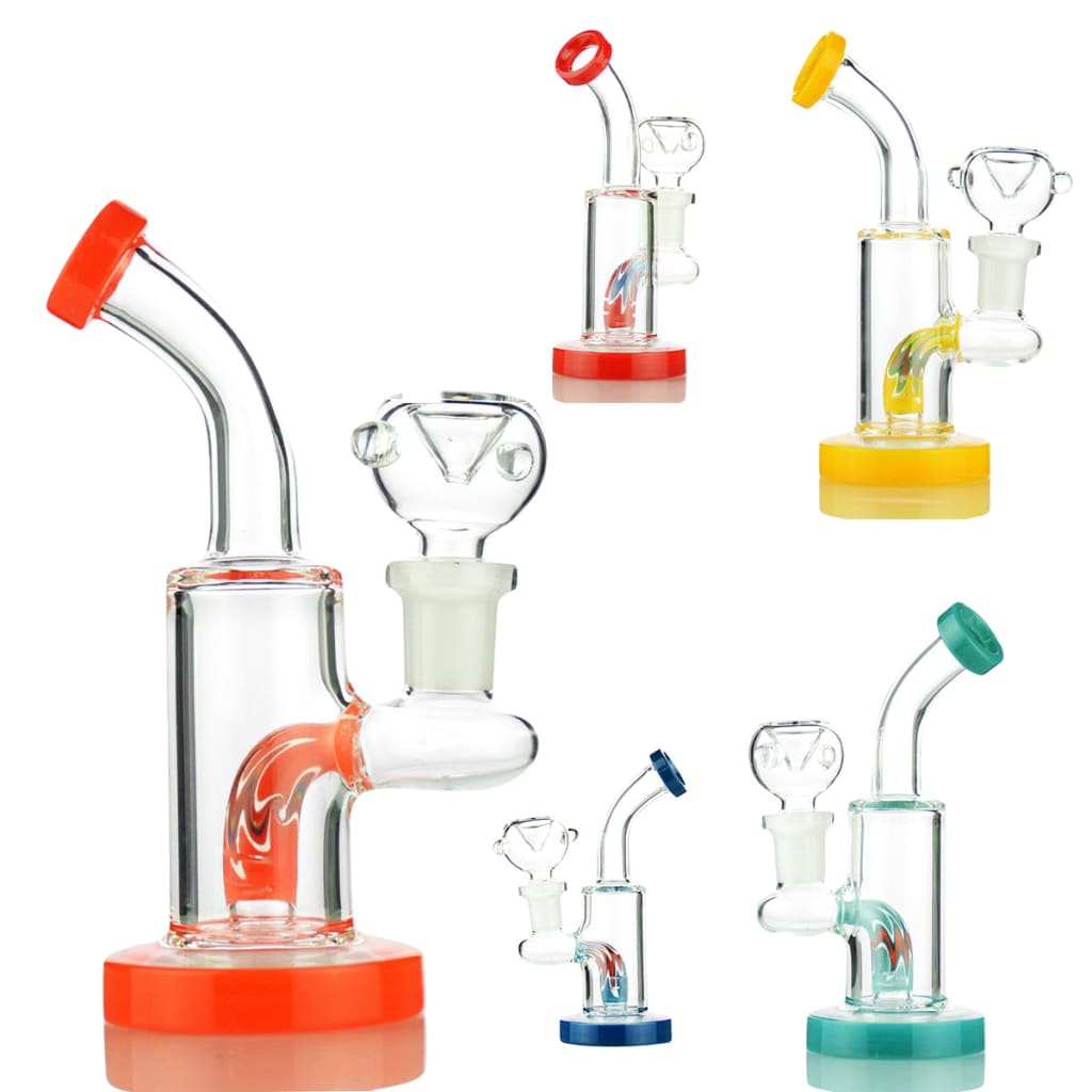 Green Glass Water Bong with 14mm Bowl for Smoking Tobacco Green Glass Water Bong with 14mm Bowl for Smoking Tobacco
