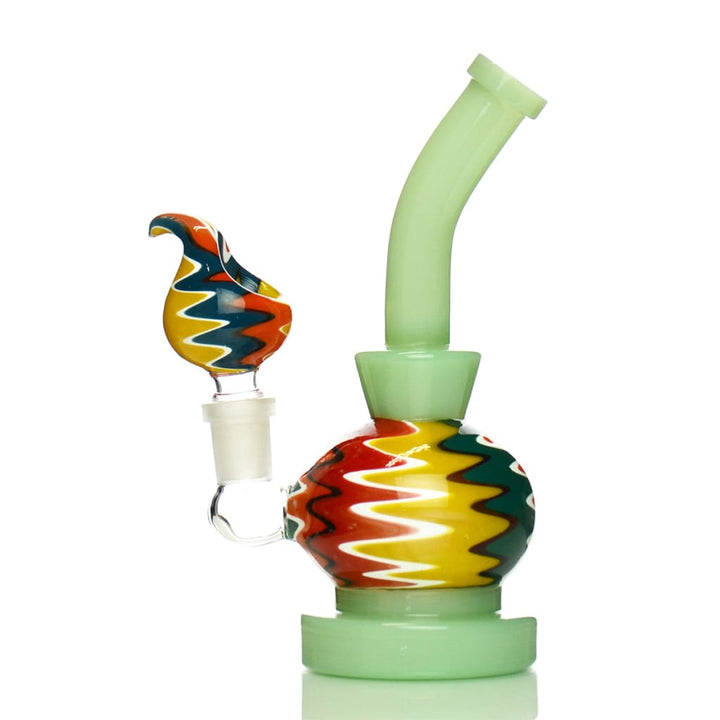 7’ Reversal Water Pipe With 14mm Male Bowl Reversal Art