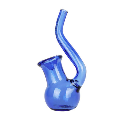 5-Inch Upright Sherlock Glass Pipe - Assorted Colors