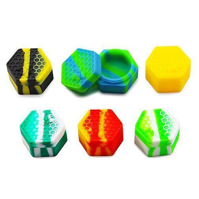 2-Inch Honeycomb Silicone Storage Container