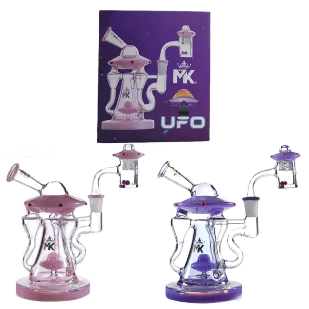 Mk Glassworks 8’ Ufo Premium Dab Kit (random Color)