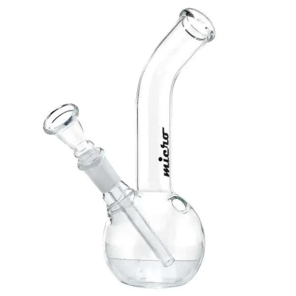 Micro | 7’ Simple Glass Water Pipe