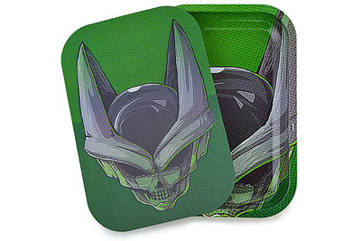 Holographic Metal Rolling Tray with Magnetic Cover