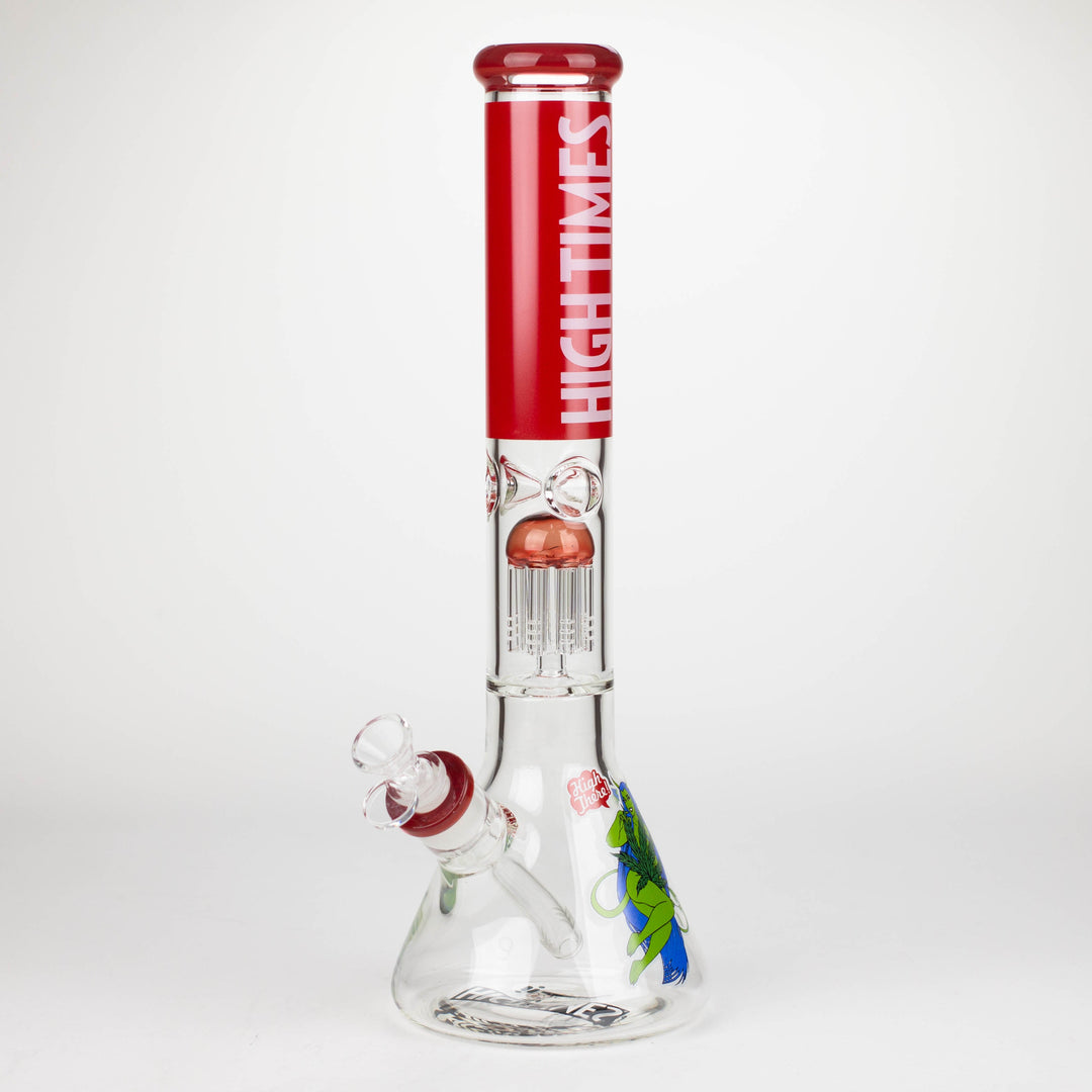 Infyniti High Times 16" 7 mm classic beaker water pipes with tree arm percolator_0