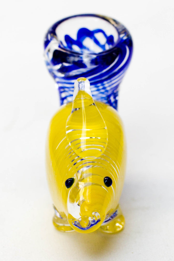 Goldfish shape glass hand pipe 3.5_3