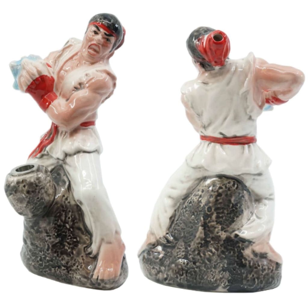Ceramic Water Pipe - Fighter