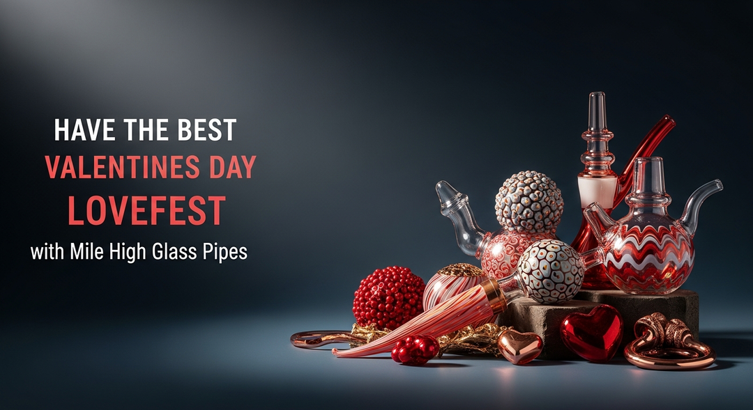 Have the Best Valentine's Day Lovefest with Mile High Glass Pipes — editorial hero image at Mile High Glass Pipes