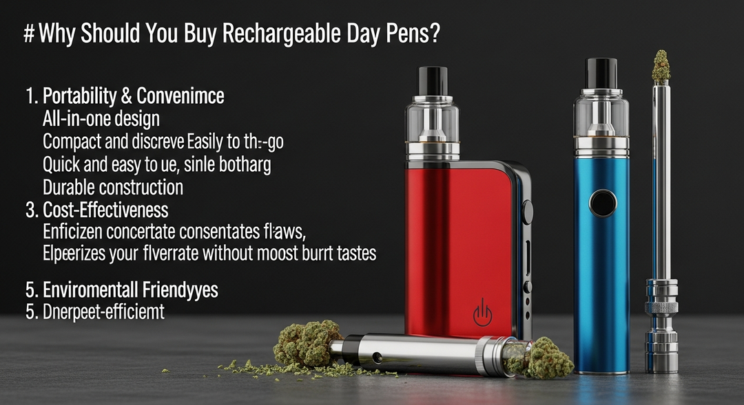 Why Should You Buy Rechargeable Dab Pens? — editorial hero image at Mile High Glass Pipes