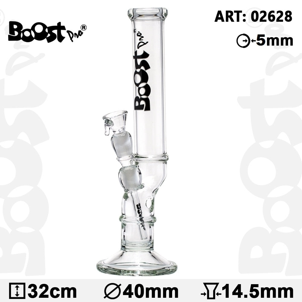 Boost | 12.5’ Pro Bolt Glass Water Pipe Bong