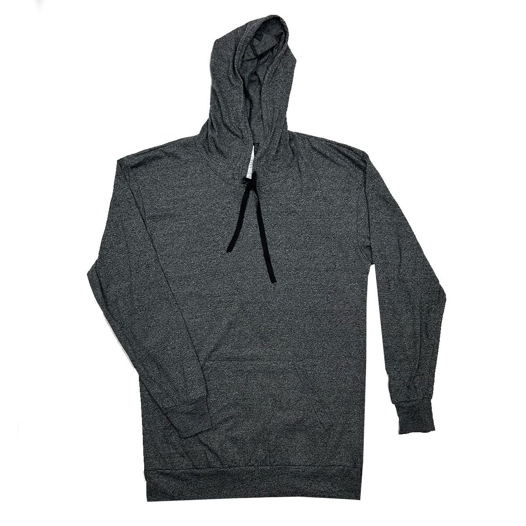 Charcoal Long Sleeve Hooded T-Shirt 6-Pack