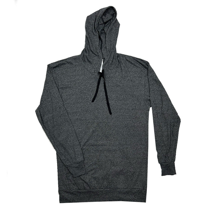 Charcoal Long Sleeve Hooded T-Shirt 6-Pack
