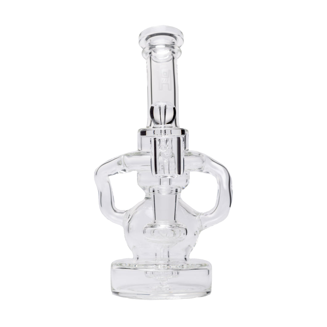 Stubby Klein Recycler Dab Rig with Quartz Banger