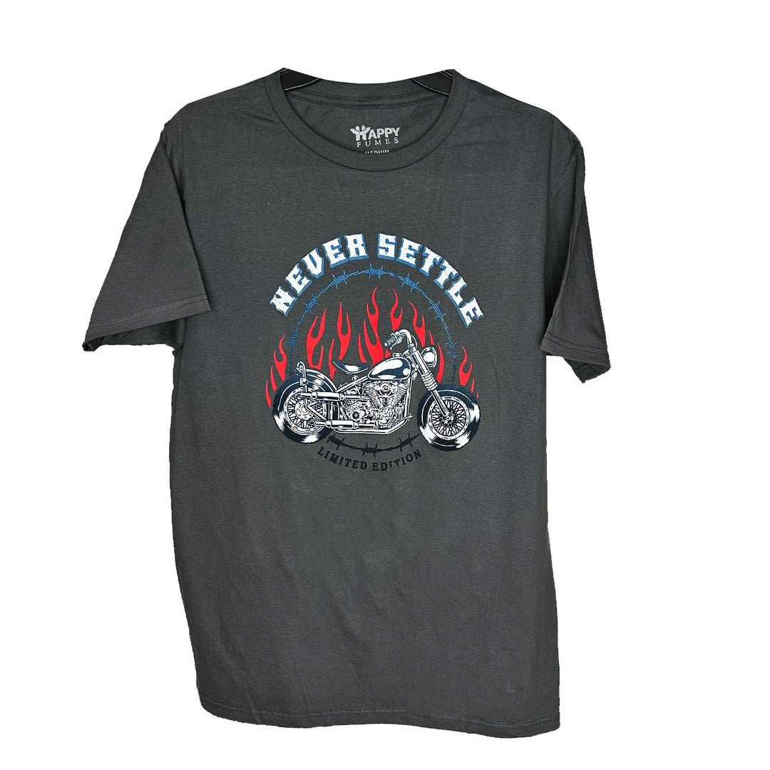 Grey Cotton Short Sleeve T-Shirt 6-Pack