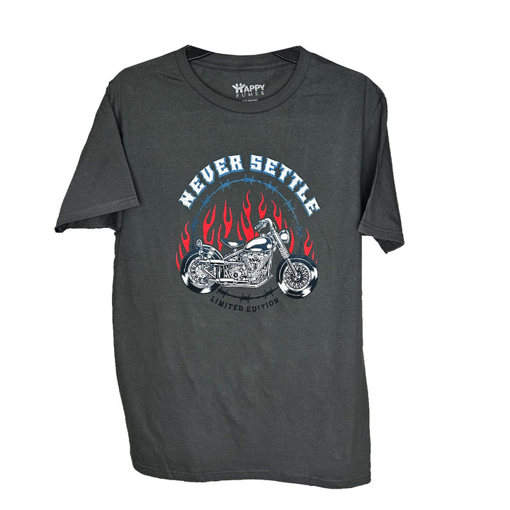 Grey Cotton Short Sleeve T-Shirt 6-Pack