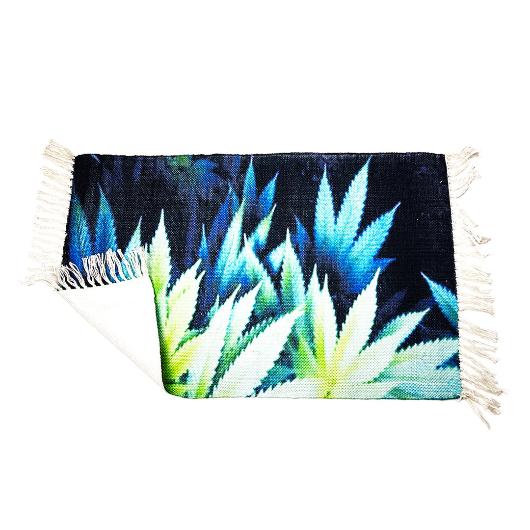 Decorative Leaf Design Doormat - 2ft x 3ft