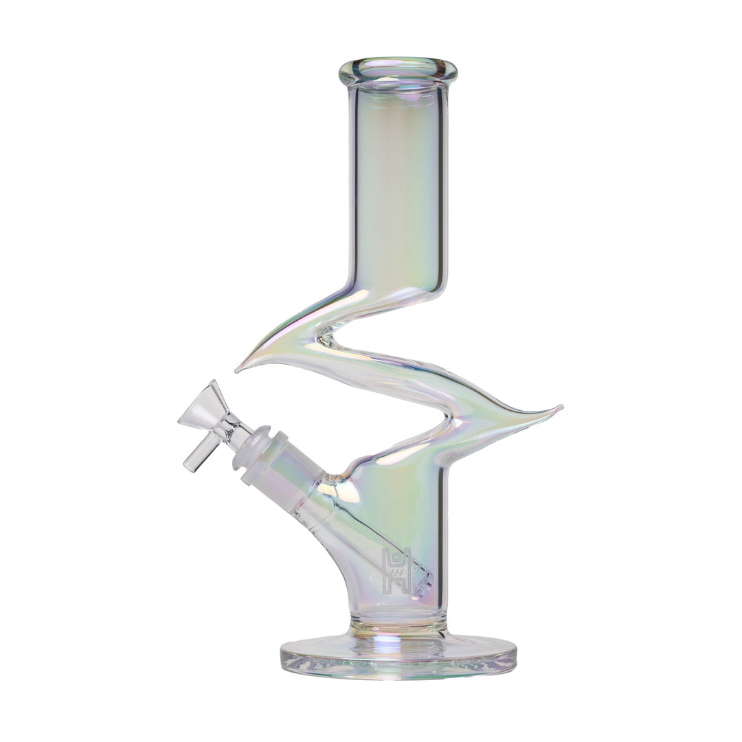 Zing Z-Shape Iridescent Water Pipe