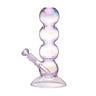 Iridescent Bubble Stack Water Pipe