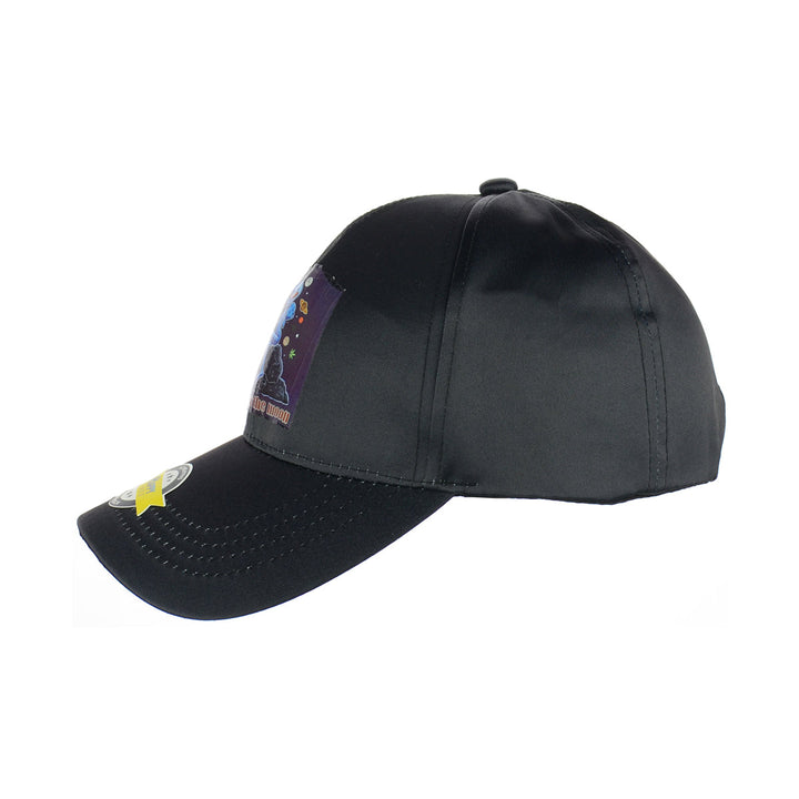 Smoke To The Moon Black Baseball Snapback Cap