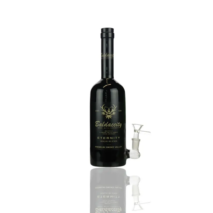 Baldacity Wine Bottle Bong with 14mm Male Bowl