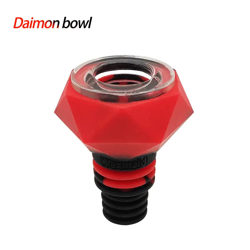 Waxmaid Diamond Silicone Glass Bowl for 14-18mm Joints