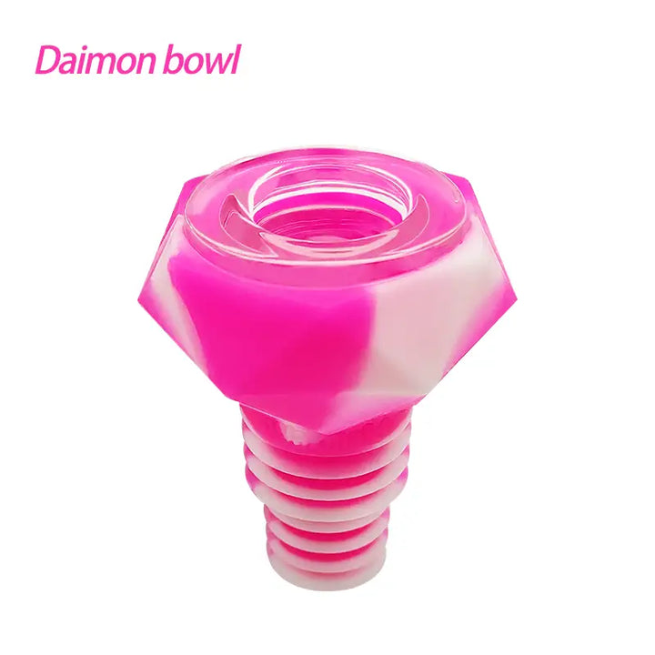 Waxmaid Diamond Silicone Glass Bowl for 14-18mm Joints