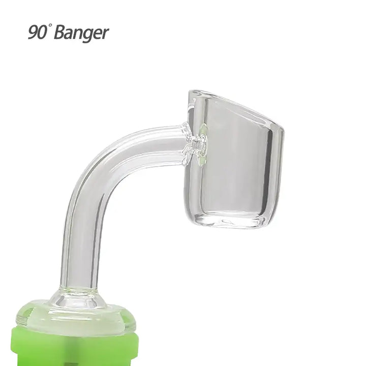 Waxmaid 90° Quartz Dab Banger for Water Pipe Conversion