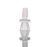 14mm Male Joint Clear Glass Martini Bowl with Outer Ring
