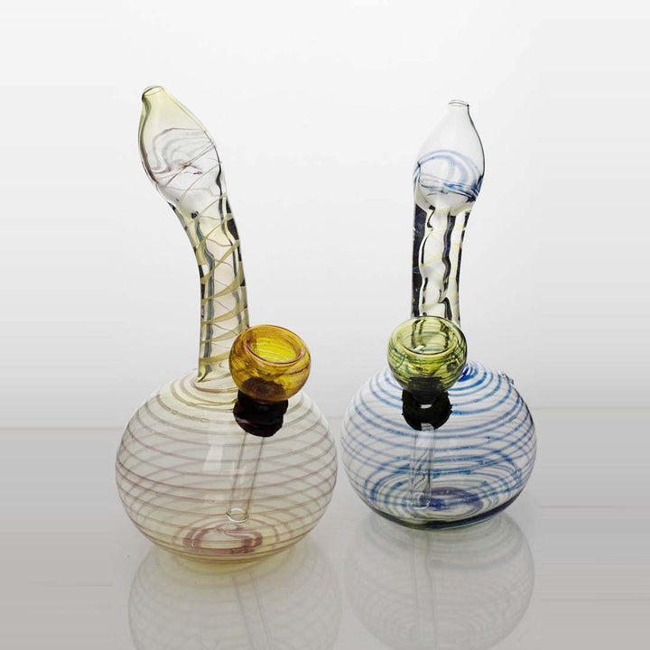 Changing color glass bong 6"_0