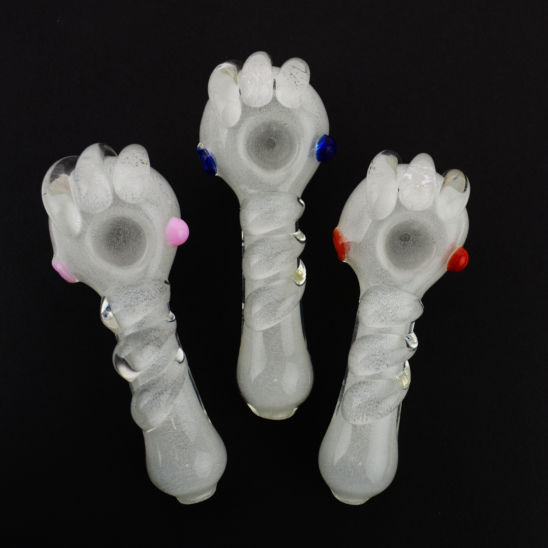 5 Inch Glow Hand Pipe - Heavy Duty Glass