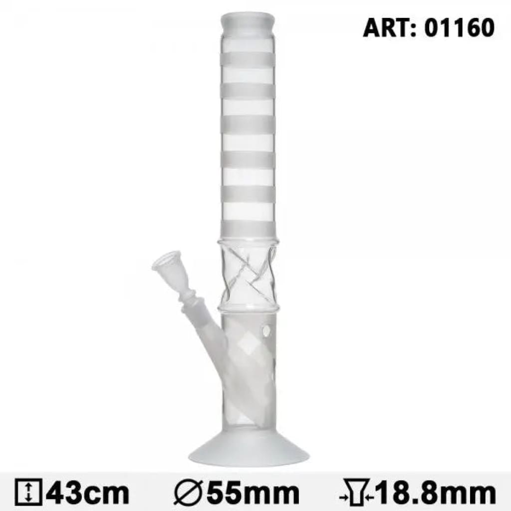17’ Trippy Sand Glass Bong Water Pipe