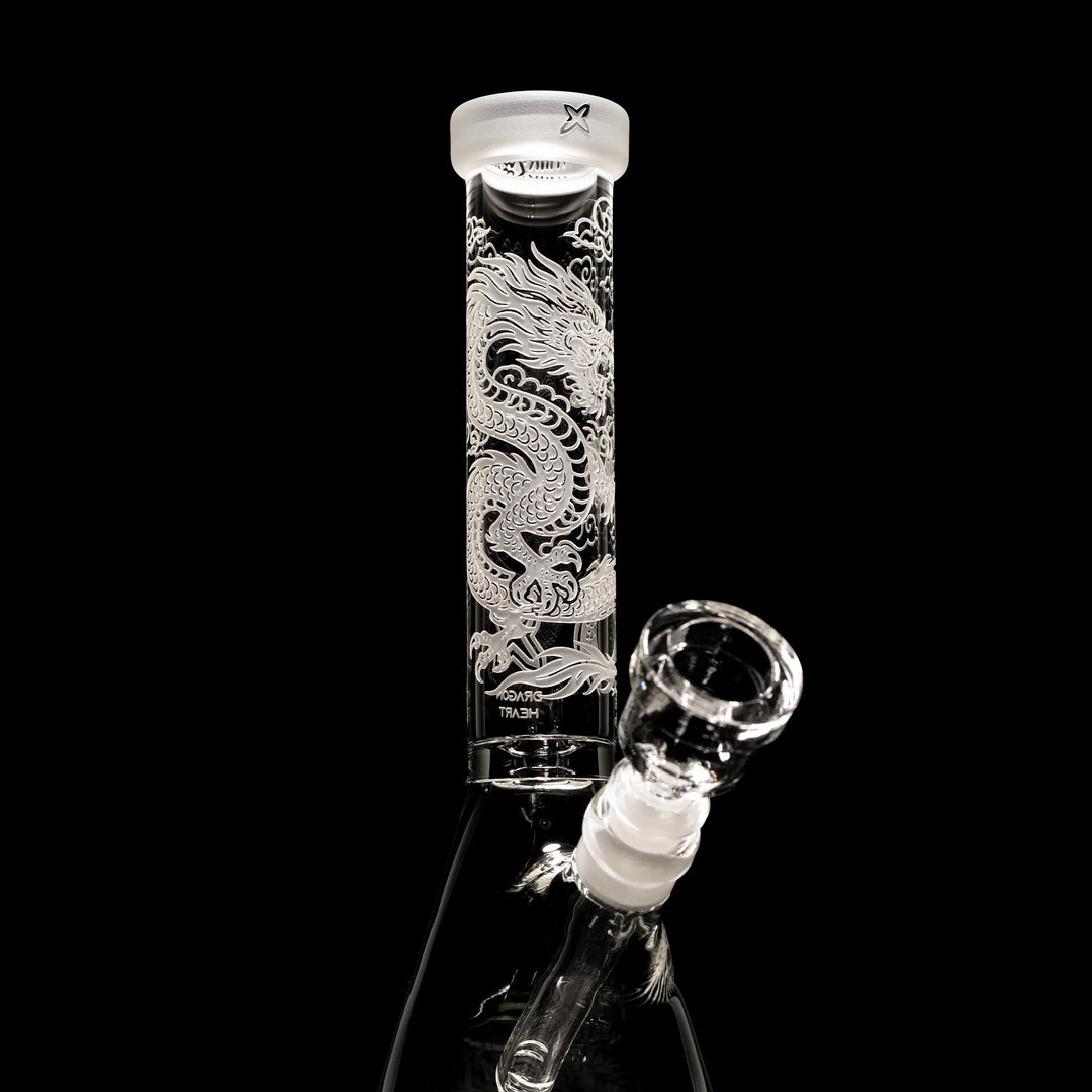 Dragon Heart 10 Inch Beaker Water Pipe