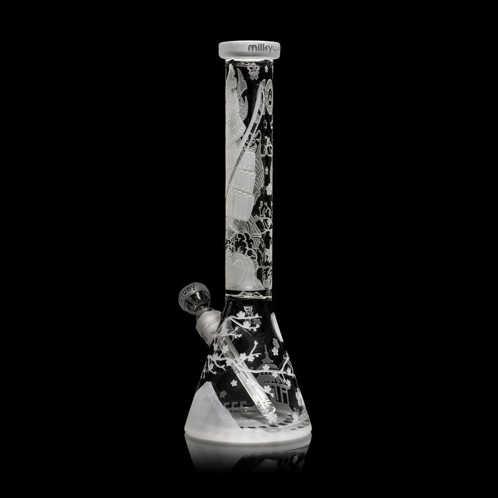 16" Femme Samurai Clear Beaker Bong