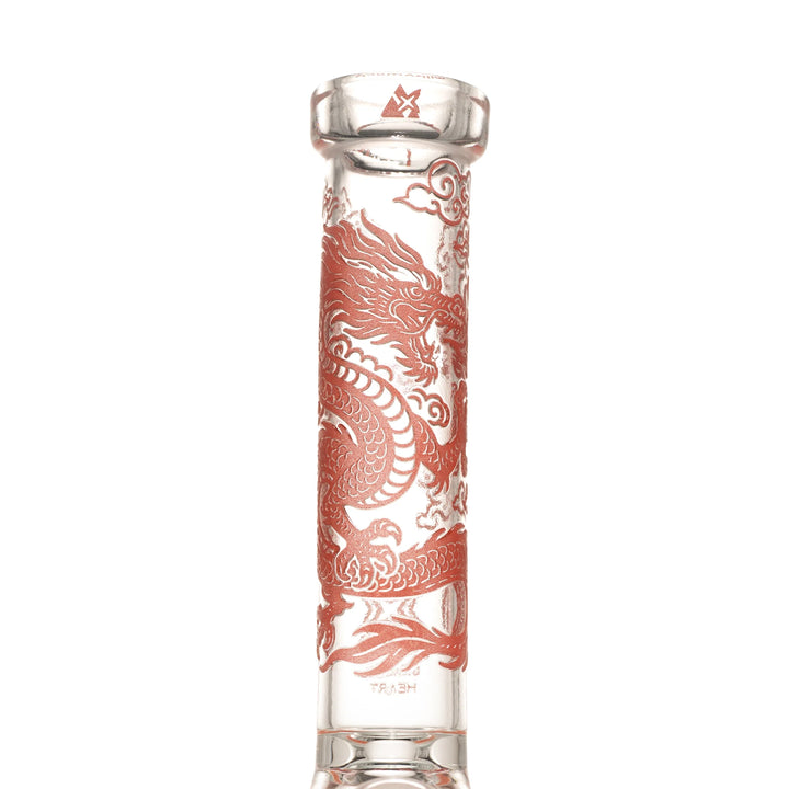 Dragon Heart 10 Inch Beaker Bong - Color Accents