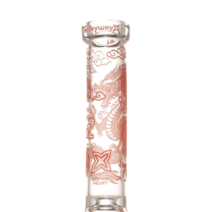 Dragon Heart 10 Inch Beaker Bong - Color Accents