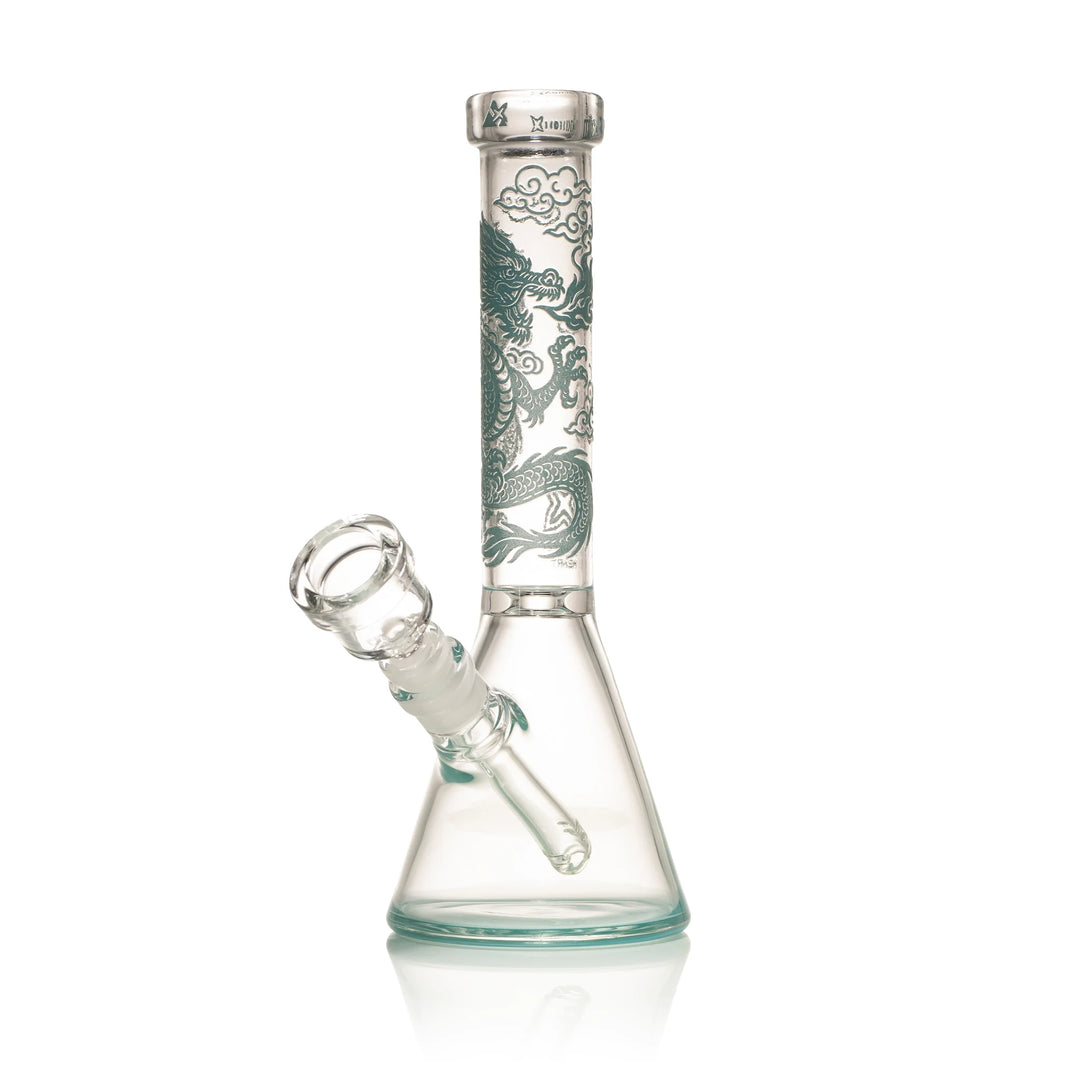 Dragon Heart 10 Inch Beaker Bong - Color Accents