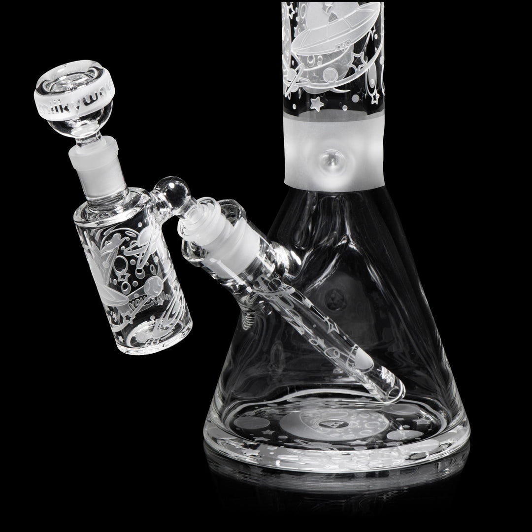 4 Inch Clear Dry Space Odyssey Ash Catcher