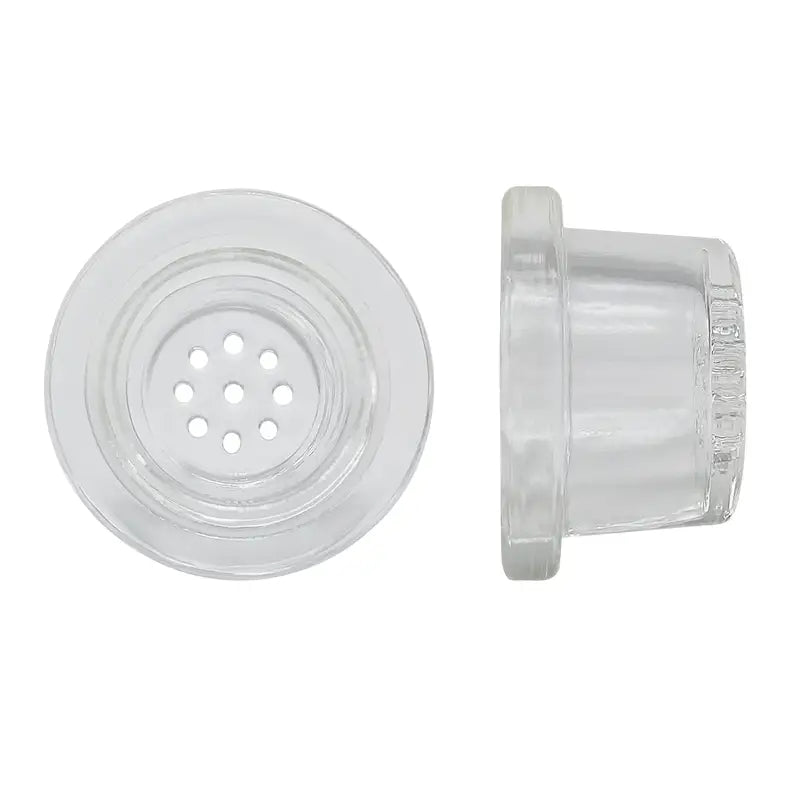 Glass Bowl Replacement for Waxmaid Ice Spoon and Most Silicone Pipes