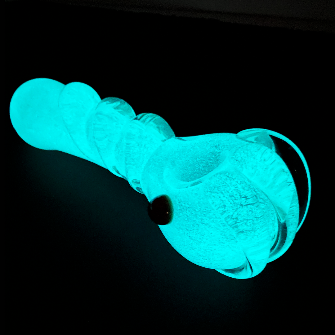 5 Inch Glow Hand Pipe - Heavy Duty Glass