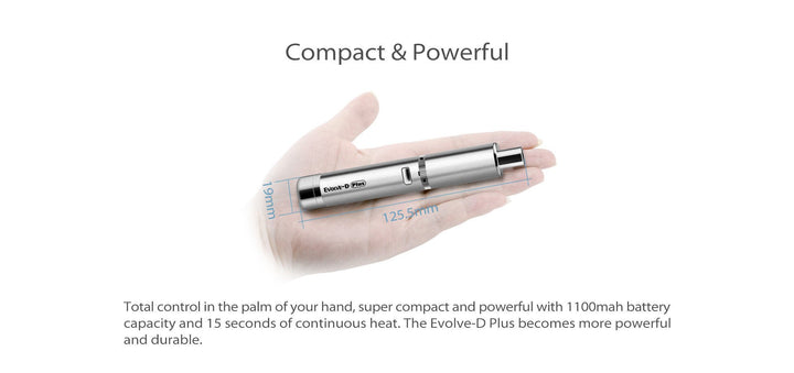 Yocan Evolve-D Plus Portable Dry Herb Vaporizer