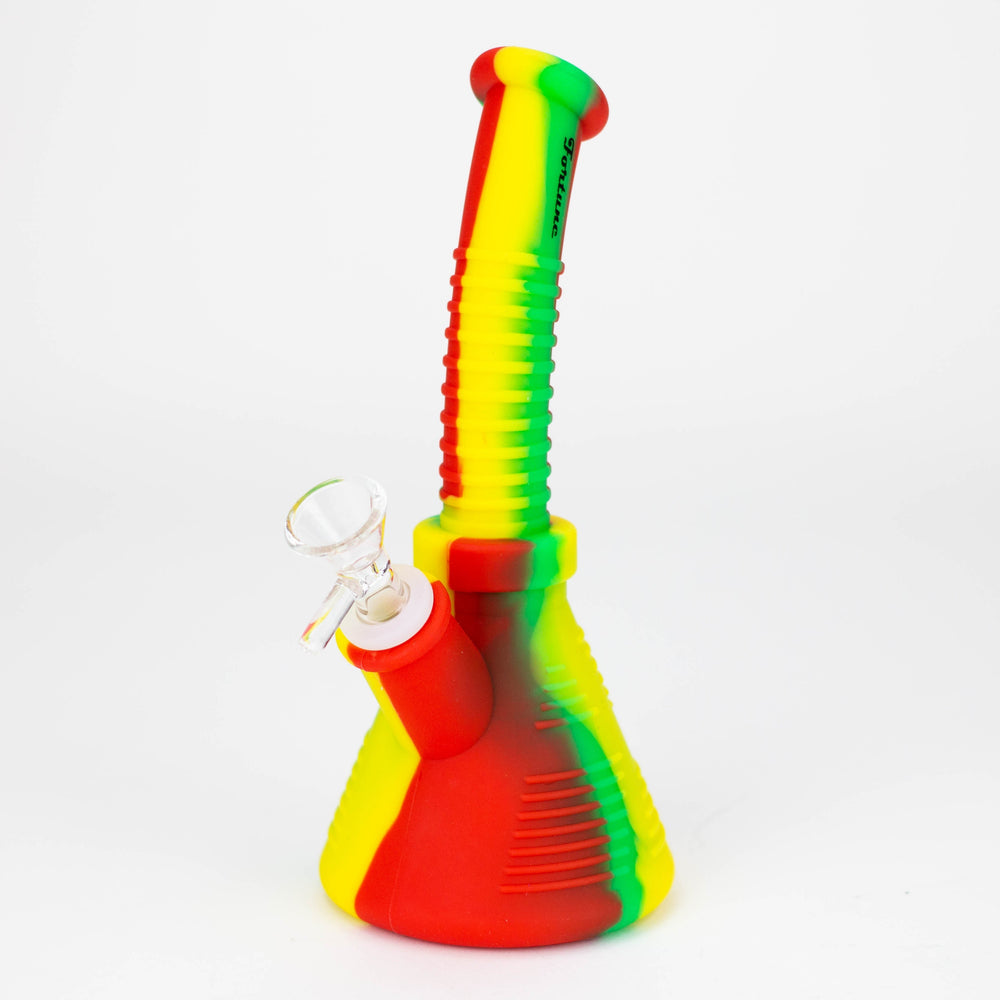 Fortune | 8.5" Angled Silicone Water Pipes -Assorted_1