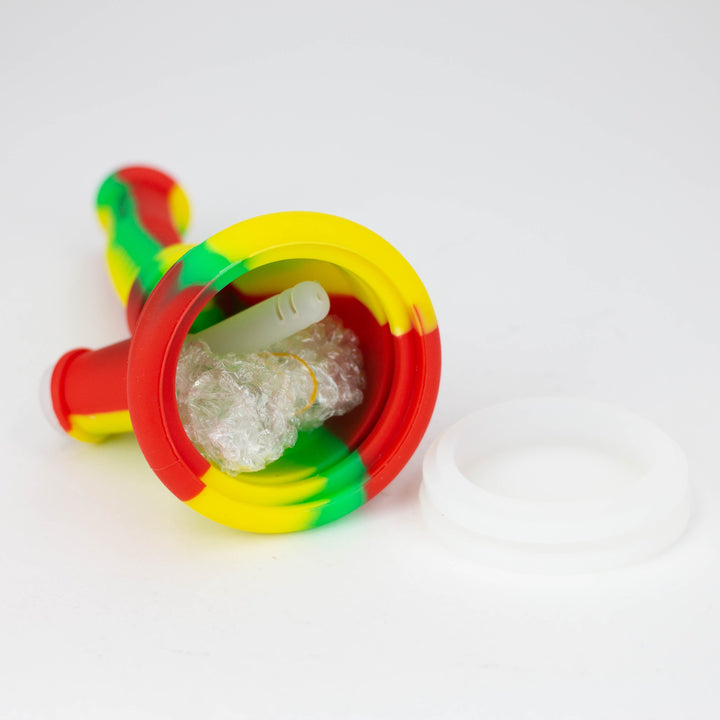 Fortune | 8.5" Angled Silicone Water Pipes -Assorted_6