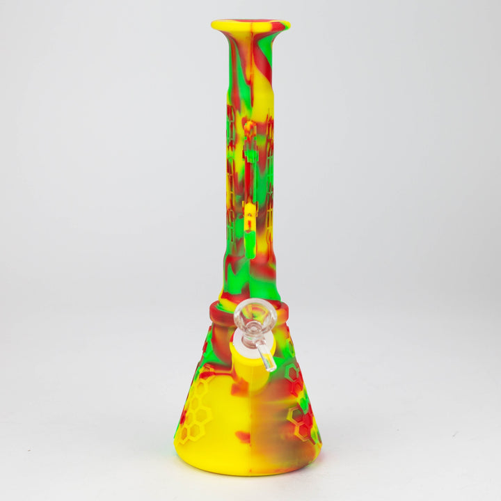 Fortune 11-½" Silicone AK-47 Bong-Assorted_3