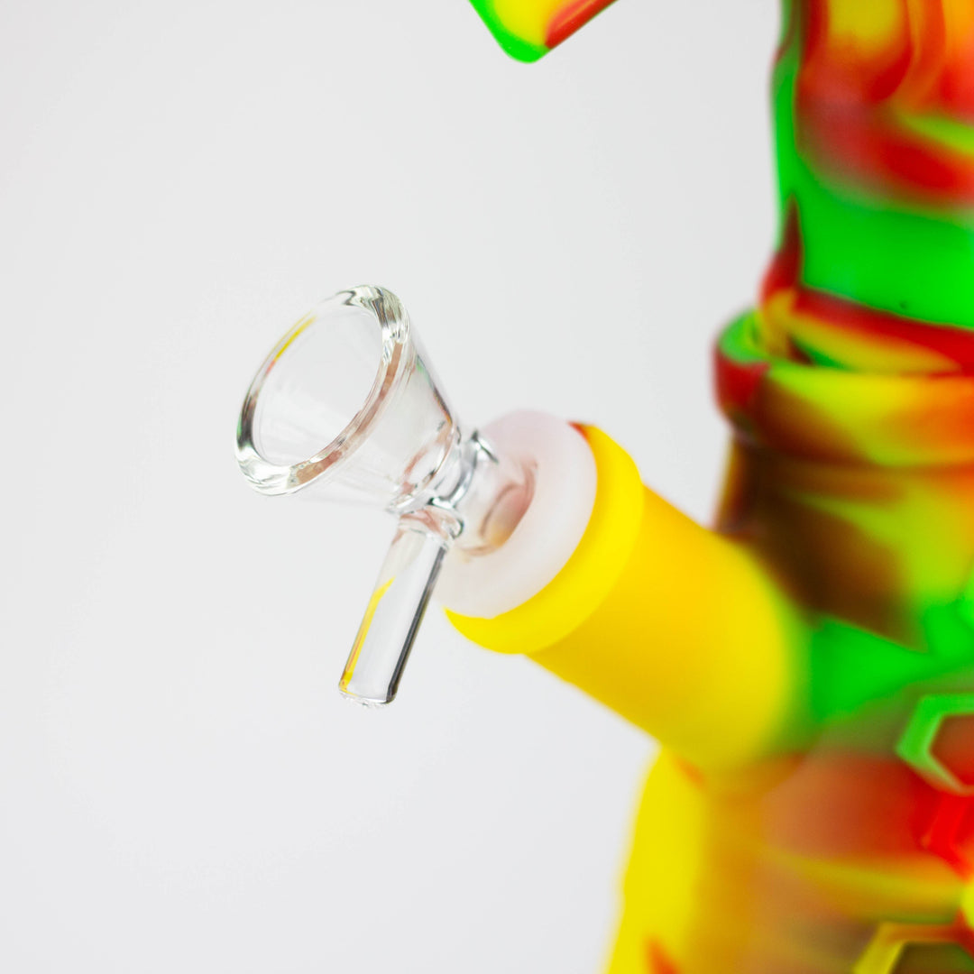 Fortune 11-½" Silicone AK-47 Bong-Assorted_5