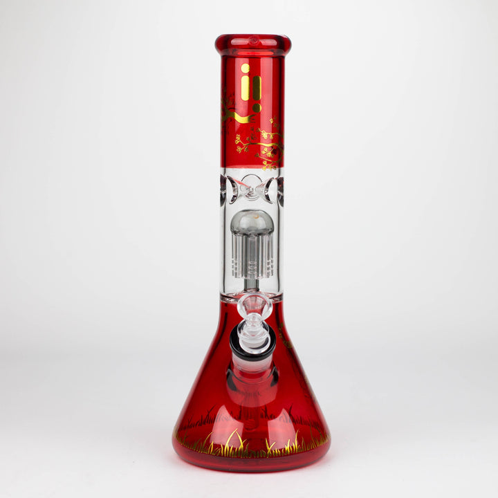 Infyniti Untamed 14" 7 mm classic beaker Water Pipes - Tiger_4